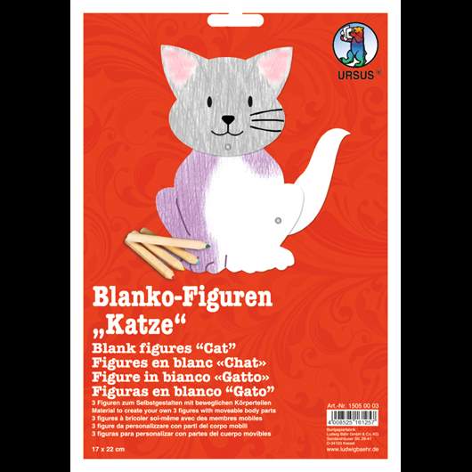 Blanco figures 350gr 17x22cm - Cat